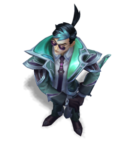 Debonair Master Yi Turquoise chroma