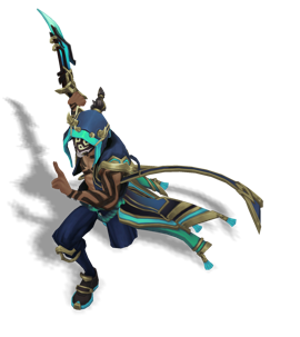 Inkshadow Master Yi Turquoise chroma