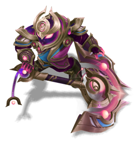 Cosmic Paladin Nautilus Rose Quartz chroma