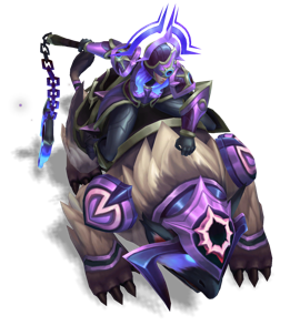Solar Eclipse Sejuani Tanzanite chroma