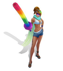 Pool Party Fiora Rainbow chroma