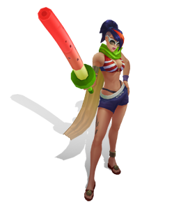 Pool Party Fiora Sapphire chroma