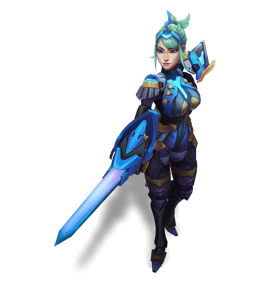Pulsefire Fiora Sapphire chroma