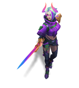 Lunar Beast Fiora Tanzanite chroma