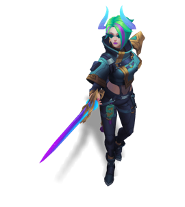 Lunar Beast Fiora Obsidian chroma