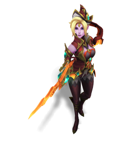 Bewitching Fiora Ruby chroma
