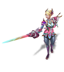 Faerie Court Fiora Rose Quartz chroma