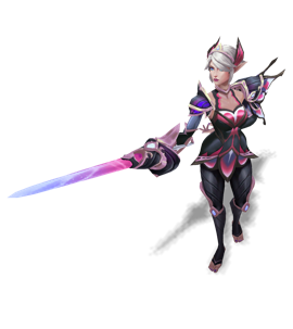 Faerie Court Fiora Obsidian chroma