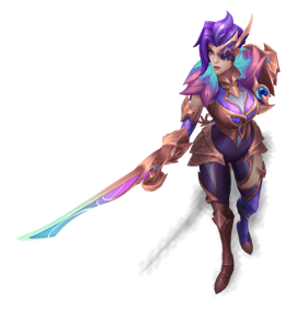 Dragonmancer Fiora Tanzanite chroma