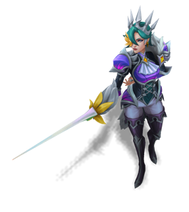 Battle Queen Fiora Rose Quartz chroma