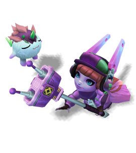 Monster Tamer Lulu Amethyst chroma