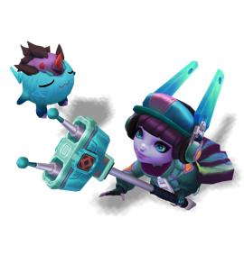 Monster Tamer Lulu Turquoise chroma