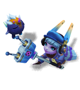 Monster Tamer Lulu Sapphire chroma