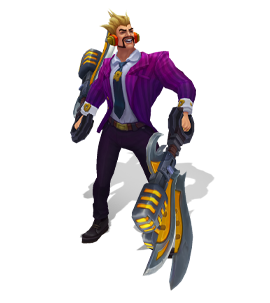 Primetime Draven Tanzanite chroma