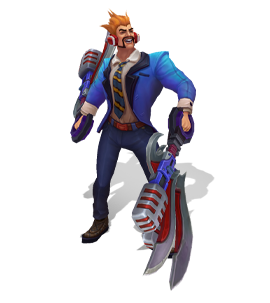 Primetime Draven Sapphire chroma