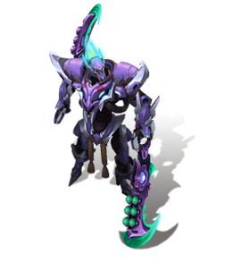Mecha Kingdoms Draven Amethyst chroma