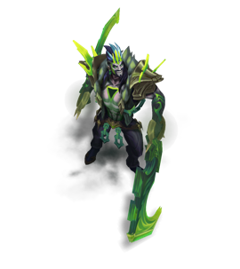 Ruined Draven Emerald chroma