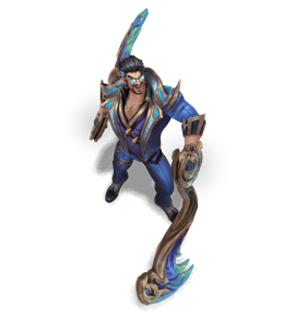 Debonair Draven Sapphire chroma