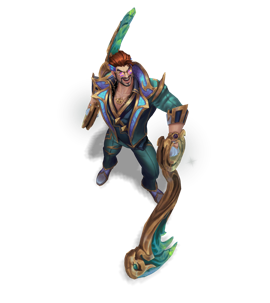 Debonair Draven Turquoise chroma