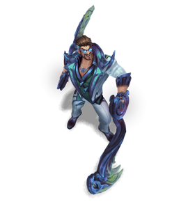 Debonair Draven Cerulean Club chroma