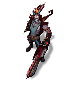 Fright Night Draven Ruby chroma