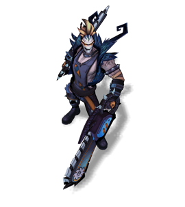 Fright Night Draven Sapphire chroma