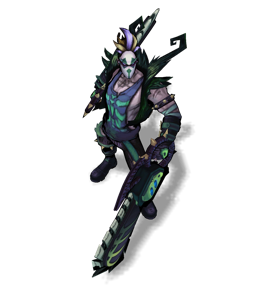 Fright Night Draven Emerald chroma