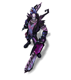 Fright Night Draven Tanzanite chroma