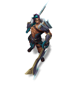 Grand Reckoning Draven Turquoise chroma