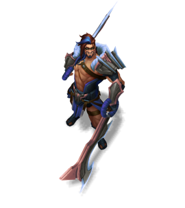 Grand Reckoning Draven Sapphire chroma