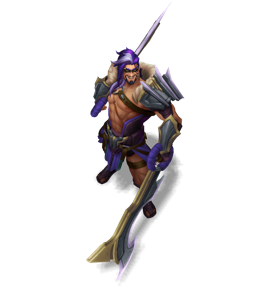 Grand Reckoning Draven Tanzanite chroma
