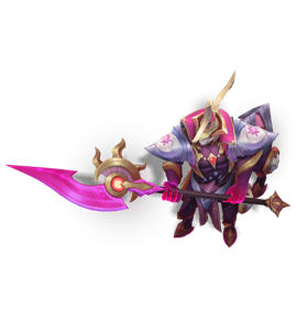 Arcana Hecarim Rose Quartz chroma