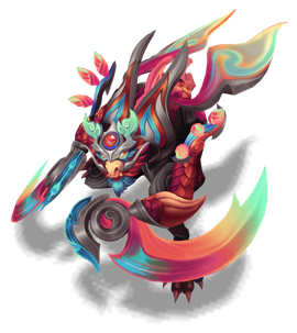 Lunar Guardian Kha'Zix Ruby chroma