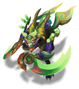 Lunar Guardian Kha'Zix Emerald chroma