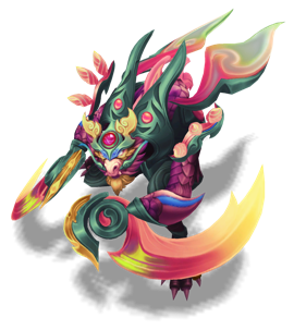 Lunar Guardian Kha'Zix Rose Quartz chroma