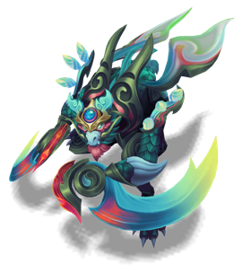 Lunar Guardian Kha'Zix Turquoise chroma
