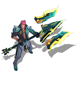 Battle Academia Jayce Turquoise chroma