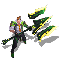 Battle Academia Jayce Emerald chroma