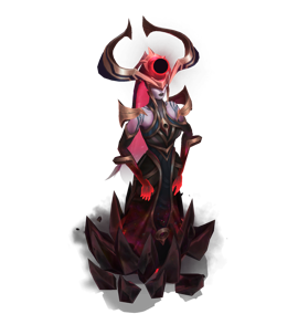 Dark Cosmic Lissandra Obsidian chroma