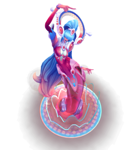 Space Groove Lissandra Rainbow chroma