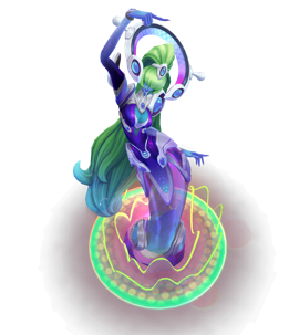 Space Groove Lissandra Pearl chroma