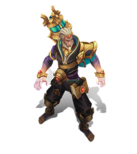 Guardian of the Sands Ryze Obsidian chroma