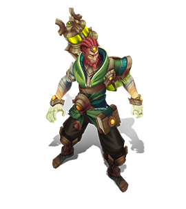 Guardian of the Sands Ryze Emerald chroma