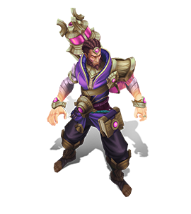 Guardian of the Sands Ryze Amethyst chroma