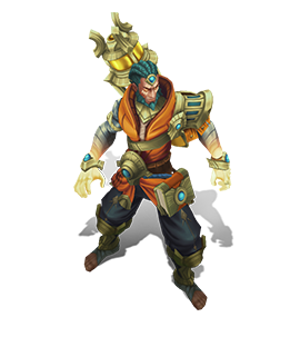 Guardian of the Sands Ryze Citrine chroma