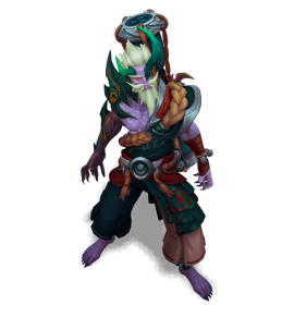 Blood Moon Ryze Emerald chroma