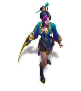 Firecracker Diana Sapphire chroma