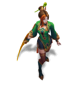 Firecracker Diana Emerald chroma