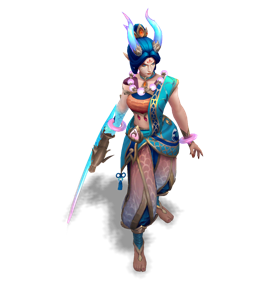 Heavenscale Diana Aquamarine chroma