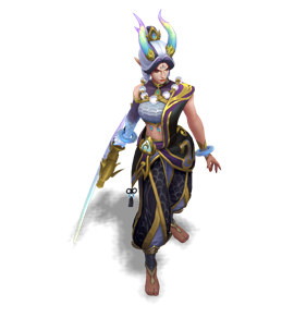 Heavenscale Diana Obsidian chroma